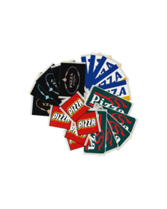 PIZZA STICKER PACK#1 20/PACK ASSORTED DECALS