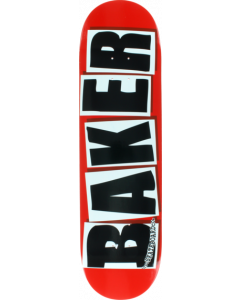 BAKER BRAND LOGO DECK-8.38 RED/BLACK