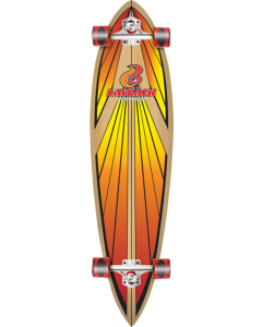 LAYBACK SOUL RIDE PINTAIL COMPLETE-9.75x40 RED