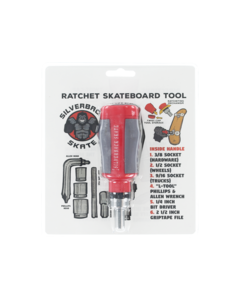 SILVERBACK SKATE RATCHET TOOL RED