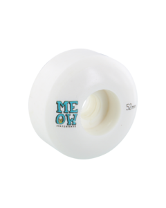 MEOW STACKED LOGO 52mm 100a WHITE