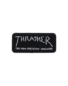 THRASHER NEW RELIGION PATCH BLACK