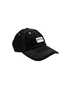 THRASHER CORDUROY OLD TIMER HAT ADJ-BLACK