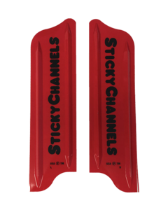 STICKY CHANNELS 11" RED