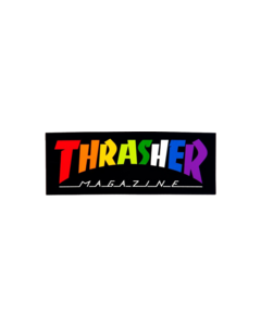 THRASHER RAINBOW MAG DECAL