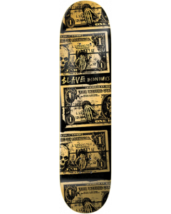 SLAVE ECONO$LAVE 24 DECK-8.25 BLACK/GOLD