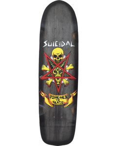 SUICIDAL PTS POOL DK-8.75x32.5 BLK STAIN/BLK FADE
