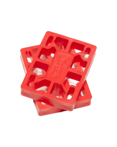 DOGTOWN 1/4" RISERS SET RED