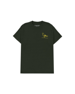 AH BASIC PIGEON SS S-FOREST GREEN/YEL