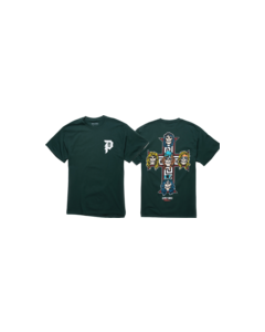 PRIMITIVE GN'R CROSS SS L-FOREST GREEN