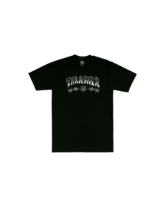 THRASHER BARBED WIRE SS S-BLACK