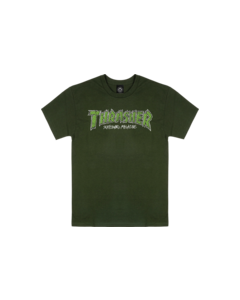 THRASHER BRICK SS S-FOREST GREEN