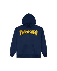 THRASHER COVER LOGO HD/SWT S-NAVY