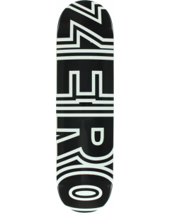 ZERO BOLD DECK-8.0 BLACK/WHT