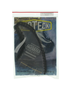 PTECK PWR-FLEX FCS THRUSTER 4.5 CLR/BLK