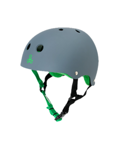 T8 HELMET CARBON RUBBER/GRN XL