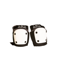 187 FLY KNEE PADS S-GREY/BLACK W/WHT