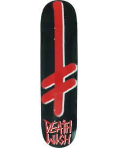 DW GANG LOGO MINI DECK-7.3 BLK/RED
