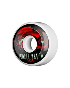 PWL/P OVAL DRAGON 4 56mm 90a WHT W/BLK/RED