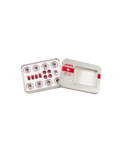 ANDALE SWISS TIN BOX BEARINGS SET SIL/WHT/RED