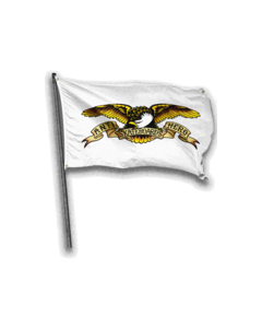 AH EAGLE BANNER WHITE