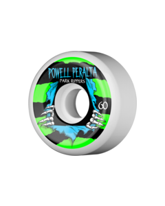 PWL/P PARK RIPPER II 60mm WHT W/GRN/BLU