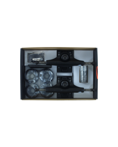 INS COMPONENT PACK 5.0 BLK/BLK w/52mm BK/WT SWIRL