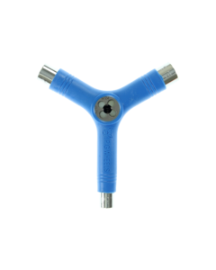 PIG SKATE TOOL-NEON BLUE tri-socket/threader