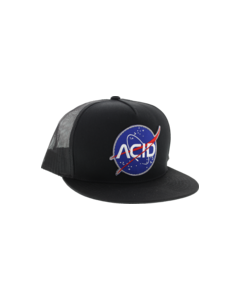 ACID SPACE MESH HAT ADJ-BLACK