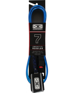 O&E MOULDED REGULAR LEASH 7' BLUE