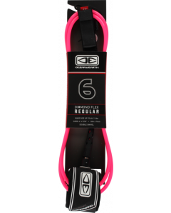 O&E MOULDED REGULAR LEASH 6' PINK