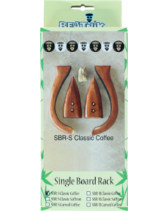 BEATNIK SURFBOARD SINGLE BOARD RACK COFFEE