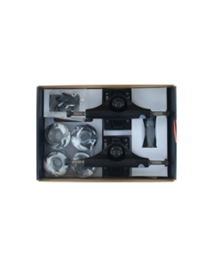 INS COMPONENT PACK 4.75 BLK/BLK w/52mm BK/WT SWIRL