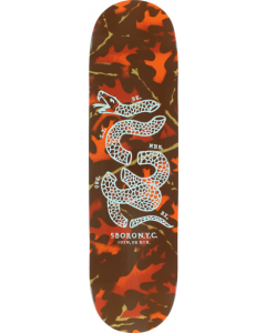 5BORO DIY CAMO DECK-8.0 LEAF ORANGE