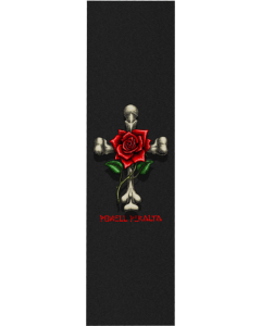 PWL/P GRIP SHEET 9x33 ROSE CROSS BLK