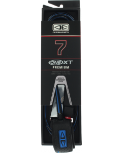 O&E ONE XT PREMIUM LEASH 7' BLK/BLUE