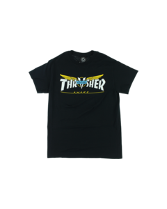 THRASHER VENTURE COLLAB SS S-BLACK/WHT/YEL