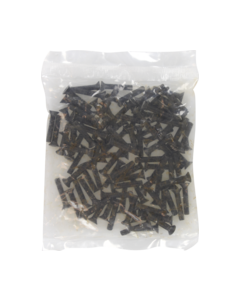 SHORTYS BULK BOLTS 100/PK  1" PHILLIPS BLACK