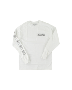 MEOW BIG CAT L/S S-WHITE