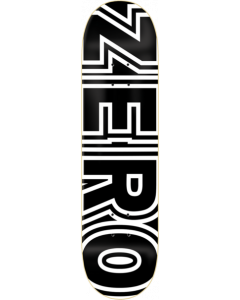 ZERO BOLD DECK-8.12 BLACK/WHT