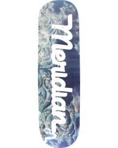 MERIDIAN UNKNOWN SEA SCRIPT DECK-8.12 CYAN