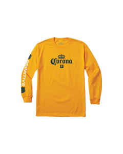 PRIMITIVE CORONA CERVEZA LS S-GOLD