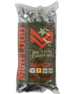ML BULK HARDWARE NUTS+BOLTS(100ea) PHILLIPS 1"