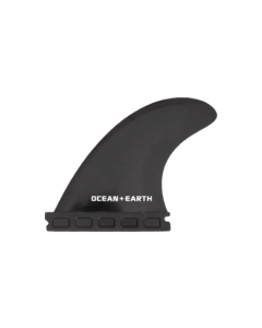 O&E POLYCARBONATE THRUSTER SINGLE TAB SM-BLACK