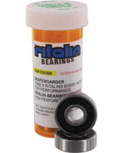 RITALIN ABEC-11 BLACK BEARINGS