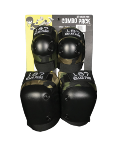 187 COMBO PACK KNEE/ELBOW PAD SET S/M-CAMO