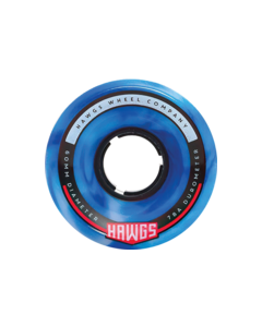 HAWGS CHUBBY HAWG 60mm 78a BLUE/WHT SWIRL