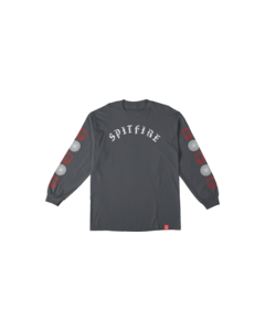 SF OLD E COMBO SLEEVE LS S-CHARCOAL