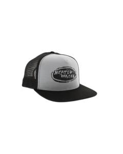 THE HEATED WHEEL OVAL HAT ADJ-GREY/BLK