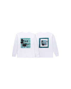 DIAMOND MICKEY AND HARING BOX LS M-WHITE